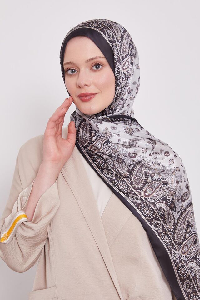 11905 LEVİDOR HİNT İPEĞİ ŞAL #07-25#