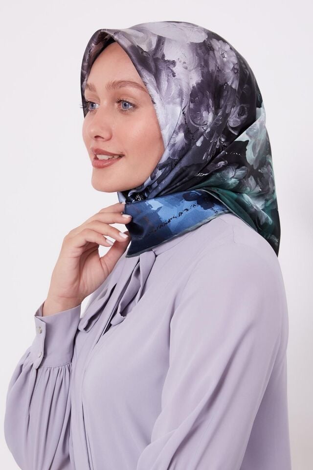 I-1178 LEVİDOR SURA İPEK EŞARP #07-25#