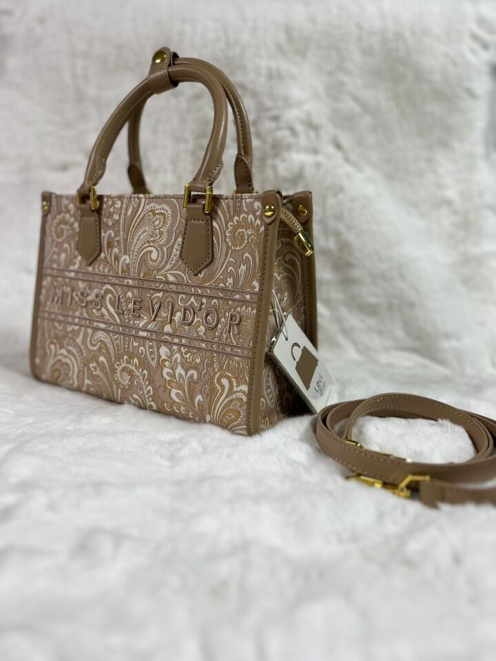 930304 DESENLİ KULPLU EL VE KOL PREMİUM ÇANTA #08-25#