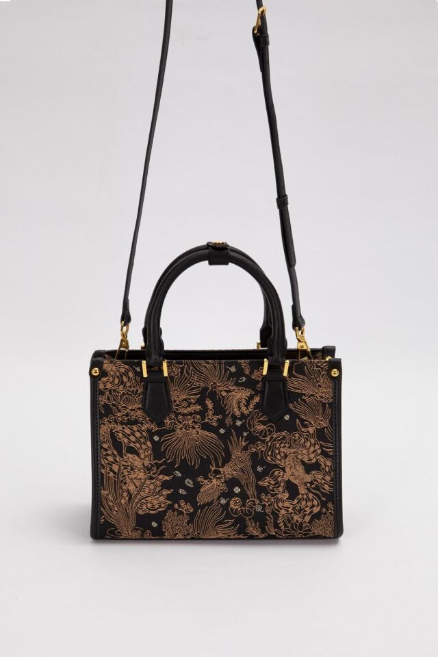 930304 DESENLİ KULPLU EL VE KOL PREMİUM ÇANTA #08-25#