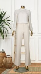SZ-5319 DÜĞMEİ BOL PAÇA PANTOLON QYS PANTOLON SZ-5319 #23-05#
