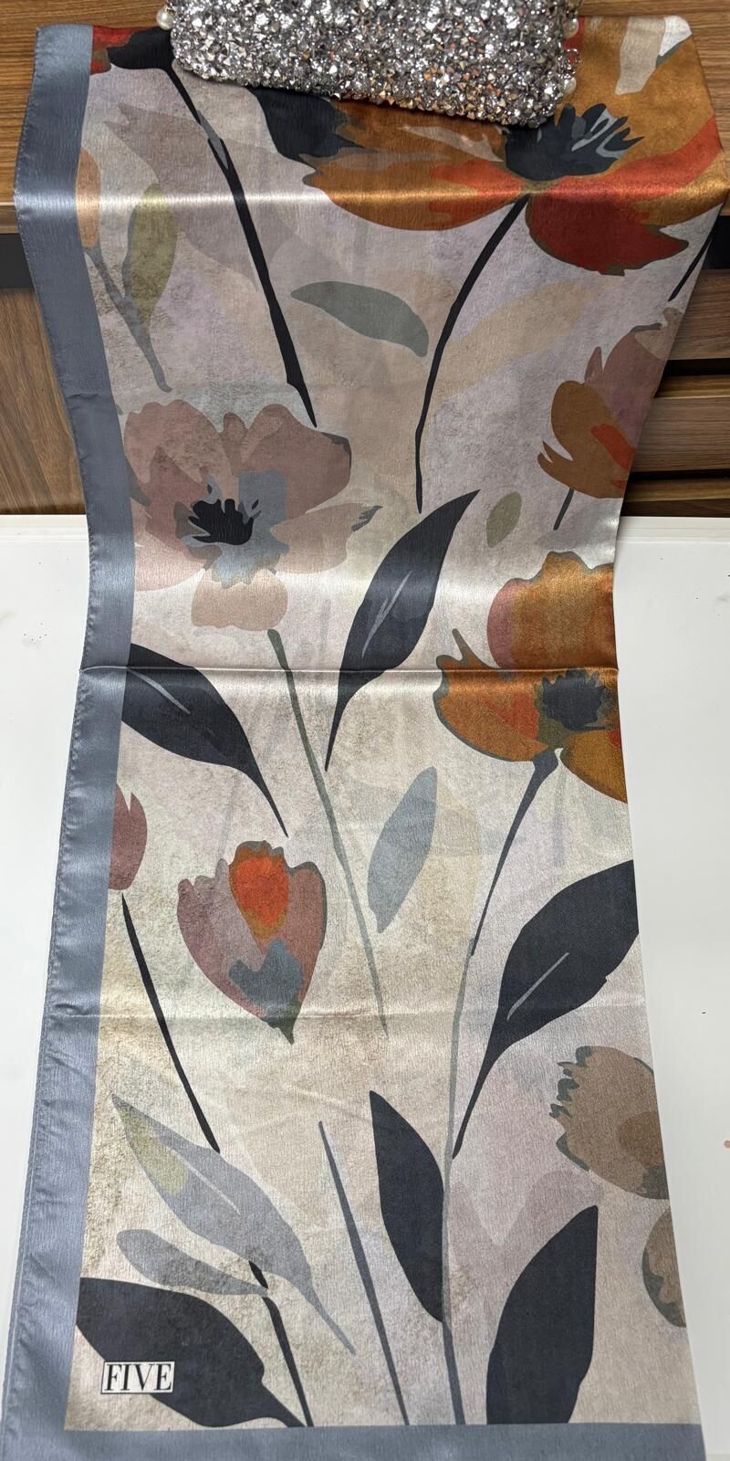 14061 FİVE DİJİTAL PURPLE ŞAL #08-25#