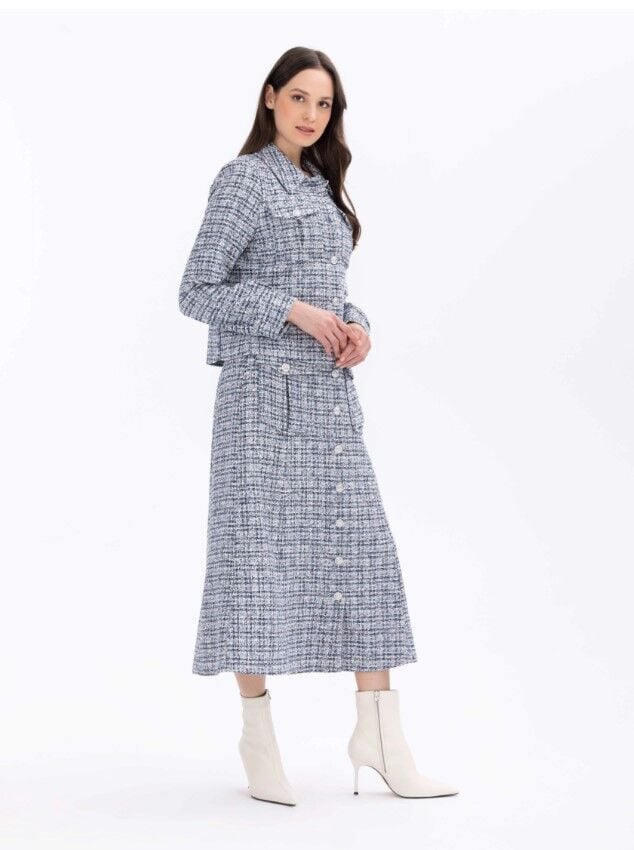 1011 CEP DETAYLI DÜĞMELİ TÜVİT CEKET GÜNLÜK CEKET 11231105401011 QKS  #23-10#