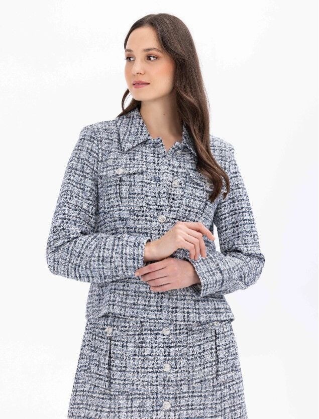 1011 CEP DETAYLI DÜĞMELİ TÜVİT CEKET GÜNLÜK CEKET 11231105401011 QKS  #23-10#