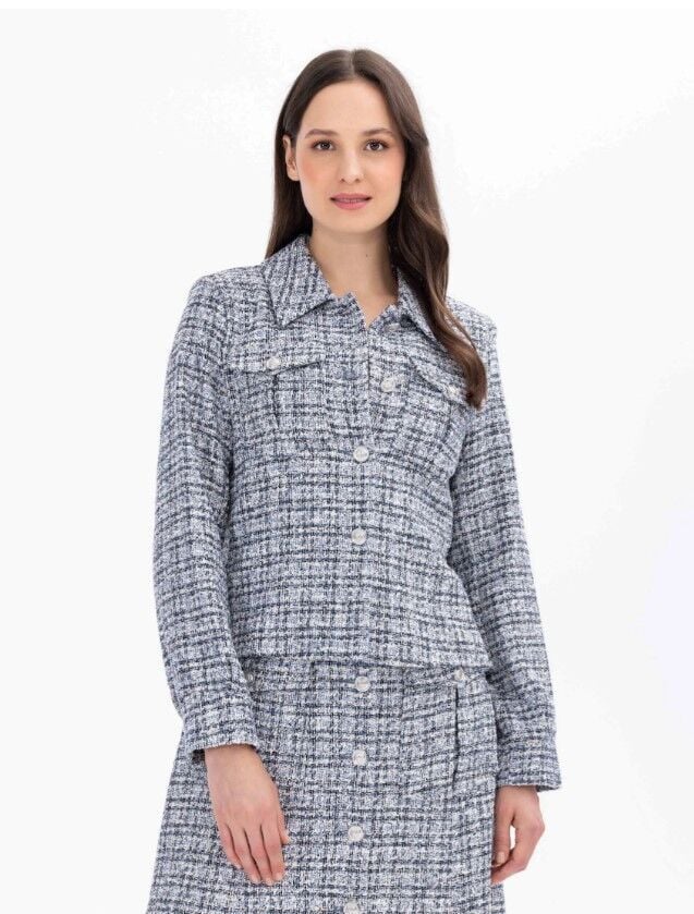 1011 CEP DETAYLI DÜĞMELİ TÜVİT CEKET GÜNLÜK CEKET 11231105401011 QKS  #23-10#