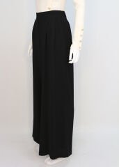 59014 BELİ YARIM LASTİKLİ YANDAN FERMUARLI CEPLİ ETEK PANTOLON QYS ETEK PANTOLON 59014 #23-063