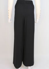 59014 BELİ YARIM LASTİKLİ YANDAN FERMUARLI CEPLİ ETEK PANTOLON QYS ETEK PANTOLON 59014 #23-063