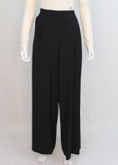 59014 BELİ YARIM LASTİKLİ YANDAN FERMUARLI CEPLİ ETEK PANTOLON QYS ETEK PANTOLON 59014 #23-063