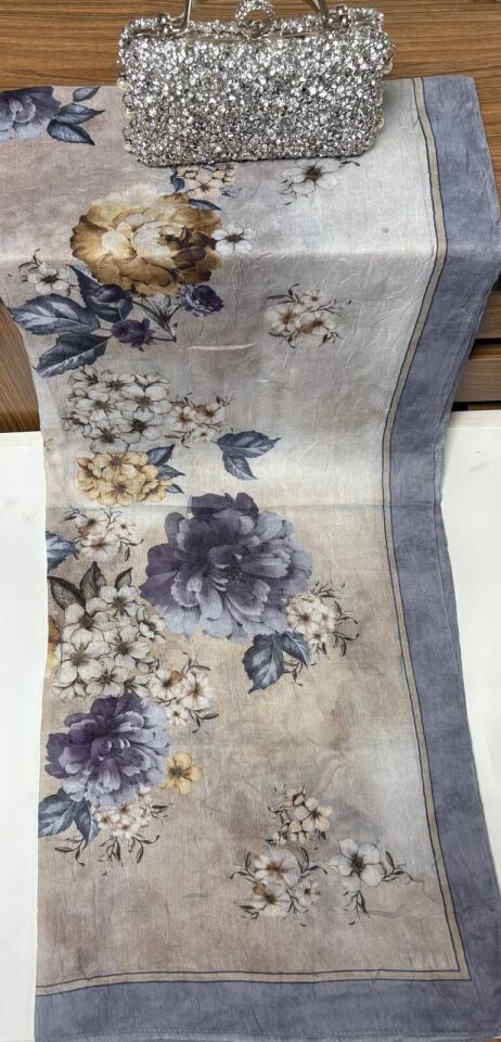 13961A FİVE CRAZE COMFORT ŞAL #08-25# STD - gri