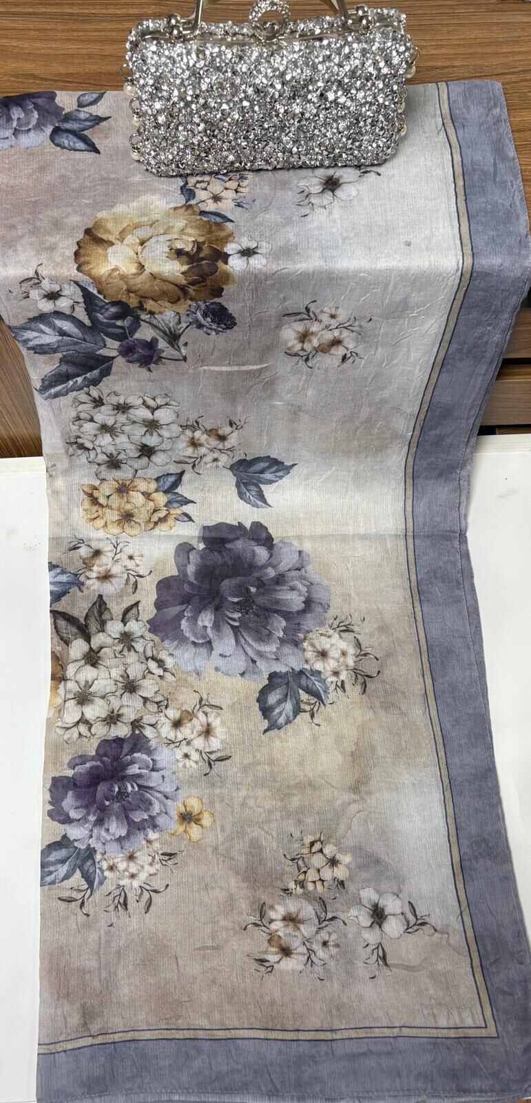 13961A FİVE CRAZE COMFORT ŞAL #08-25# STD - gri