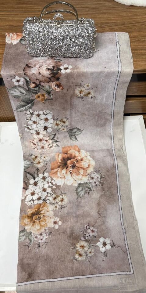 13961A FİVE CRAZE COMFORT ŞAL #08-25# STD - yeşil