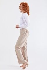 59060 BELİ  LASTİKLİ BOL PAÇA PANTOLON QYS PANTOLON 59060 #23-06#