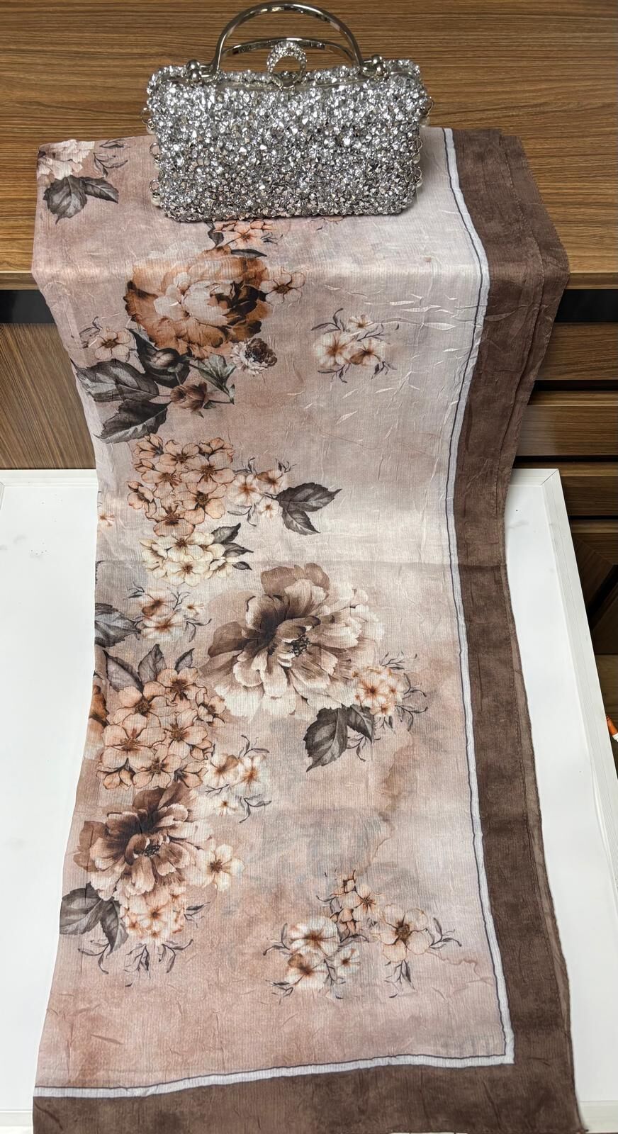 13961B FİVE CRAZE COMFORT ŞAL #08-25# STD - AÇIK KAHVE