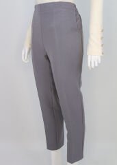 59024 BELİ LASTİKLİ CEP DETAYLI KLASİK DAR PAÇA PANTOLON QKS 59024 PANTOLON #23-093