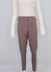 59021 CEP GÖRÜNÜMLÜ BELİ YARIMLASTİKLİ KLASİK DAR PAÇA PANTOLON QYS 59021 PANTOLON #23-093