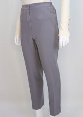 59021 CEP GÖRÜNÜMLÜ BELİ YARIMLASTİKLİ KLASİK DAR PAÇA PANTOLON QYS 59021 PANTOLON #23-093