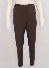 59021 CEP GÖRÜNÜMLÜ BELİ YARIMLASTİKLİ KLASİK DAR PAÇA PANTOLON QYS 59021 PANTOLON #23-093