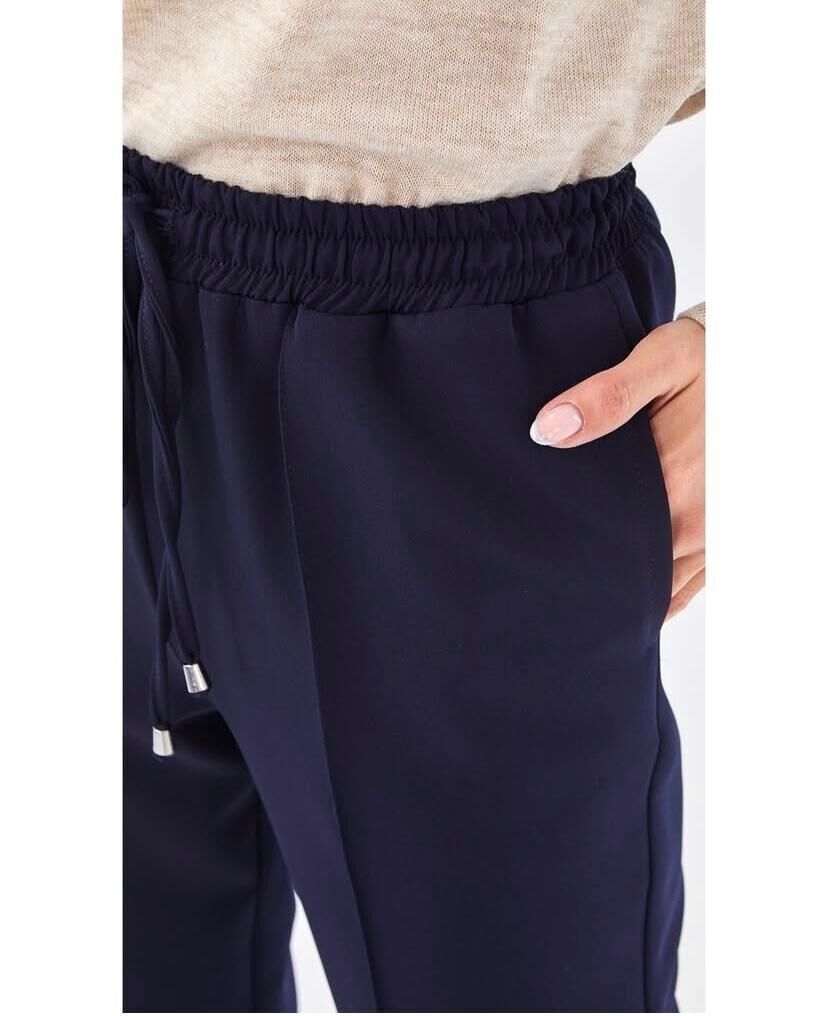 SZ-153  YANDAN CEPLİ BAĞCIKLI PANTOLON #12-25# 44 - LACİVERT