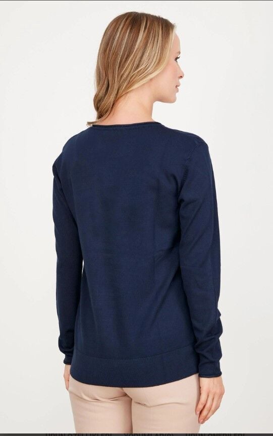 21496 CEP DETAYLI TRİLO BLUZ QKS BLUZ #23-11#