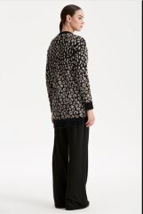 21264 LEOPAR DESENLİ MİNK TRİKO HIRRKA QKS HIRKA 21264 #23-123