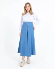 9005 BELİ İPLİ KLOŞ TANSEL ETEK #10-25#