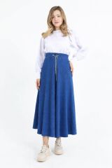 9005 BELİ İPLİ KLOŞ TANSEL ETEK #10-25#