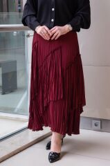 SZ-5475 VİOLA PARÇALI KIRIŞTIRMA ETEK #12-25#