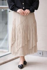 SZ-5475 VİOLA PARÇALI KIRIŞTIRMA ETEK #12-25#