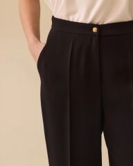 10002 YANLARI CEPLİ FERMUARLI KLASİK DAR PANTOLON #03-25#