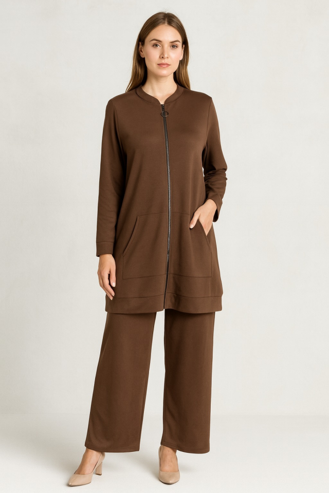 927 FERMUARLI CEPLİ İKİ İPLİK İKİLİ TAKIM #10-25#