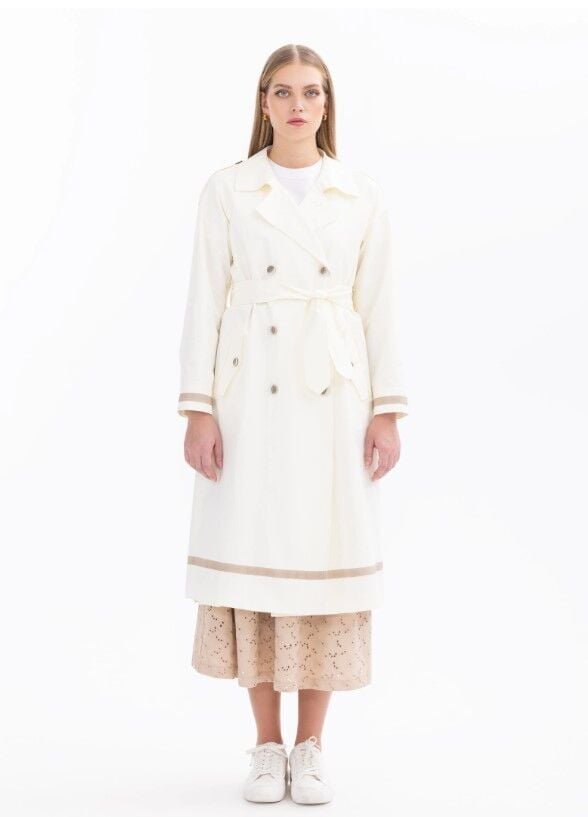 1008 KLASİK TREÇKOT 11242104901008  QYS TRENÇ #24-033