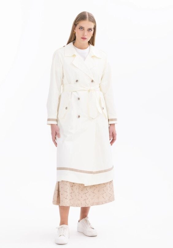 1008 KLASİK TREÇKOT 11242104901008  QYS TRENÇ #24-033