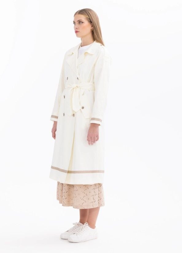 1008 KLASİK TREÇKOT 11242104901008  QYS TRENÇ #24-033