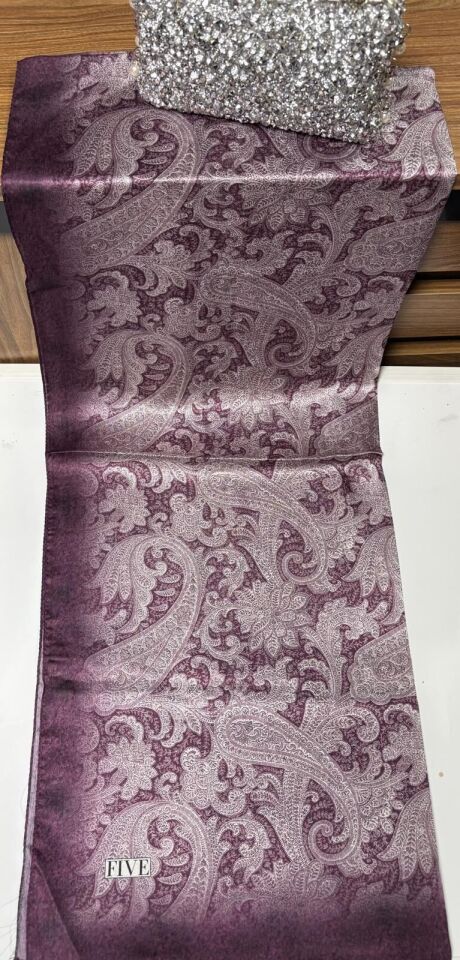 13051 FİVE DİJİTAL PURPLE ŞAL #08-25# STD - MÜRDÜM