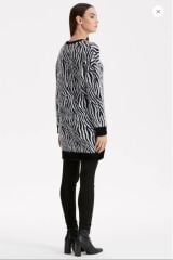 21283 ZEBRA DESENLİ TRİKO HIRKA QKS HIRKA 21283 #23-12#