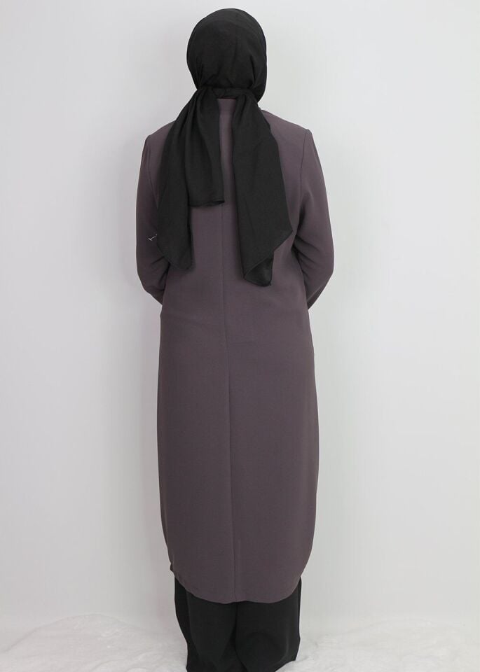 1005 ÖNDEN FERMUARLI CEPLİ CEBİ TAŞ DETAYLI BROŞLI GİY ÇIK KAP QYS KAP #24-03#