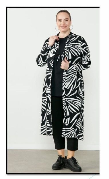 10194 KOLYE DETAYLI UZUN TUNİK ELBİSE QYS ELİBSE 10194 324-04#