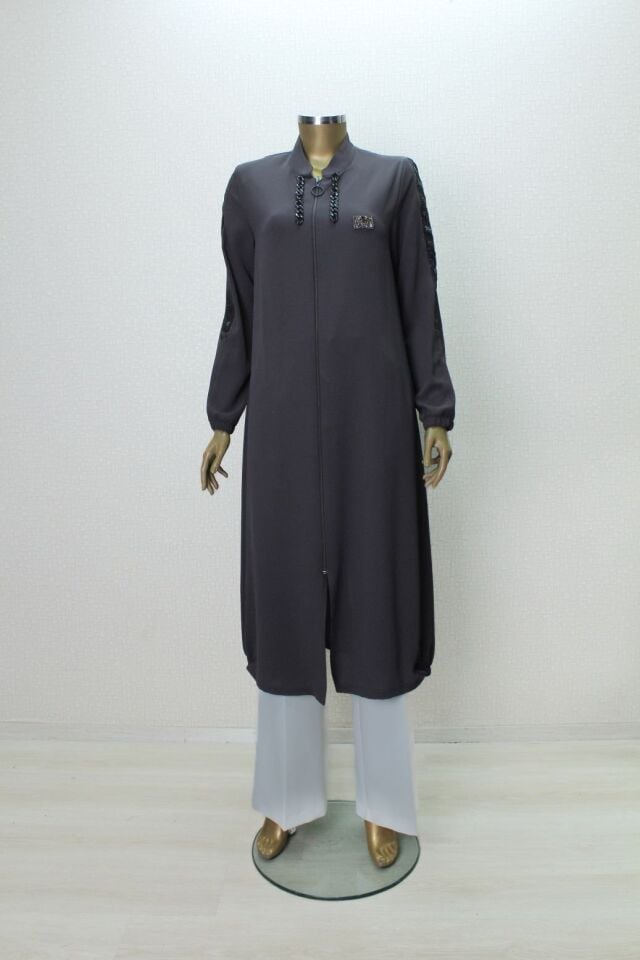 1016 ÖNDEN FERMUARLI ÖRGANZE TAŞLI GİY ÇIK KAP QYS KAP #24-05#