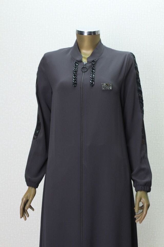 1016 ÖNDEN FERMUARLI ÖRGANZE TAŞLI GİY ÇIK KAP QYS KAP #24-05#