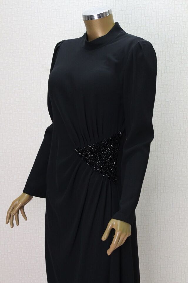 2854 BELİ KRİSTAL TAŞ DETAYLI ABİYE ELİBSE QYS ABİYE ELBİSE #24-05#