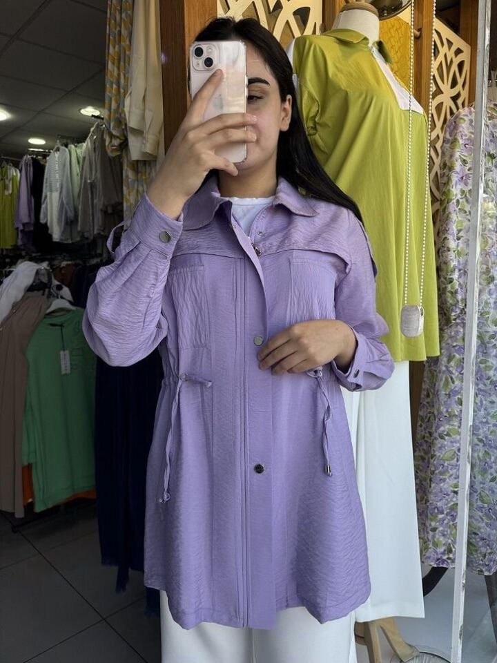 2217 KAP ÖNDEN FERMUARLI ÇIT ÇIT KAPAMALI OMZU APOLETLİ KAP QYS KAP #24-053