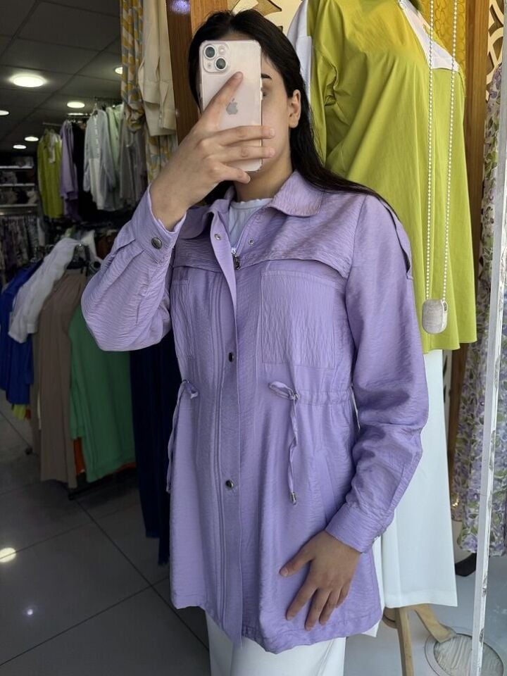 2217 KAP ÖNDEN FERMUARLI ÇIT ÇIT KAPAMALI OMZU APOLETLİ KAP QYS KAP #24-053