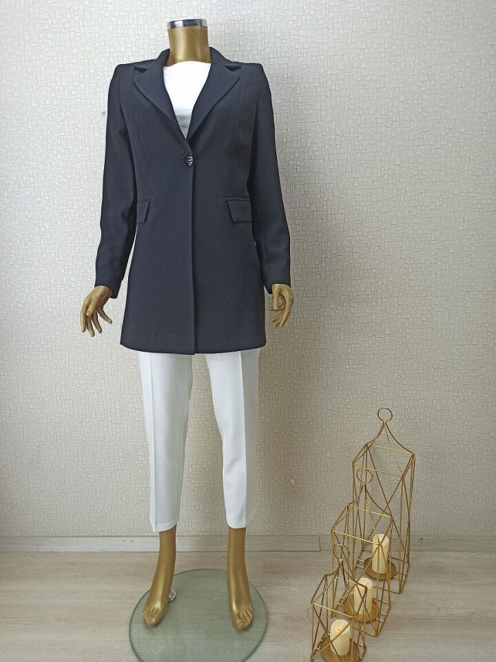 QYS BLAZER CEKET 6006 #22-07# 40 - ZÜMRÜT YEŞİLİ