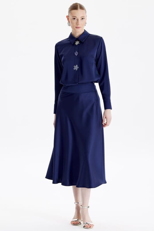 1781 TAKIM SATEN ETEKLİ TAKIM QYS TAKIM 1781 #24-06#