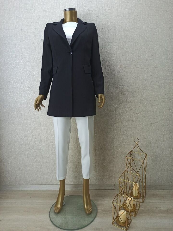 QYS BLAZER CEKET 6006 #22-07# 42 - ZÜMRÜT YEŞİLİ