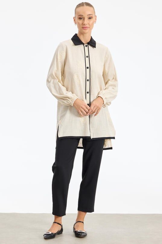 1822 TAKIM YAKASI VE BANTI RENK DETAYL TAKIM QYS TAKIM 1822 #24-06#