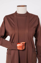 2516-BBP-25K_R080 MODAL HIRKA TRİKO KONBİNLİ ÜÇLÜ TAKIM