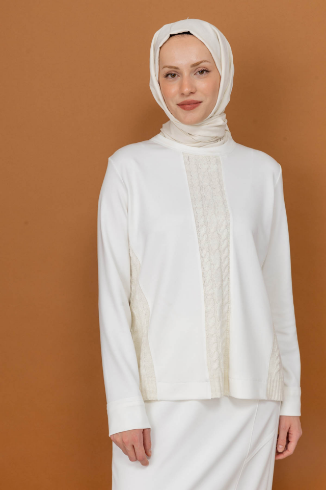 2518-TE-25K_R141 MODAL TUNİK & ETEK TAKIM