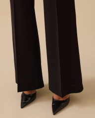 10002521010026 BELİ MANŞETLİ CEPLİ DÖKÜMLÜ İSPANYOL PAÇA PANTOLON