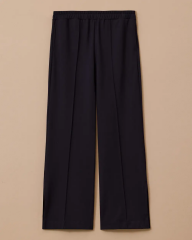 10002521014004 BELİ TAM LASTİKLİ CEPLİ ÖNÜNDEN BOY DİKİŞ PANTOLON